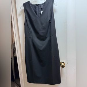 Black sheath dress